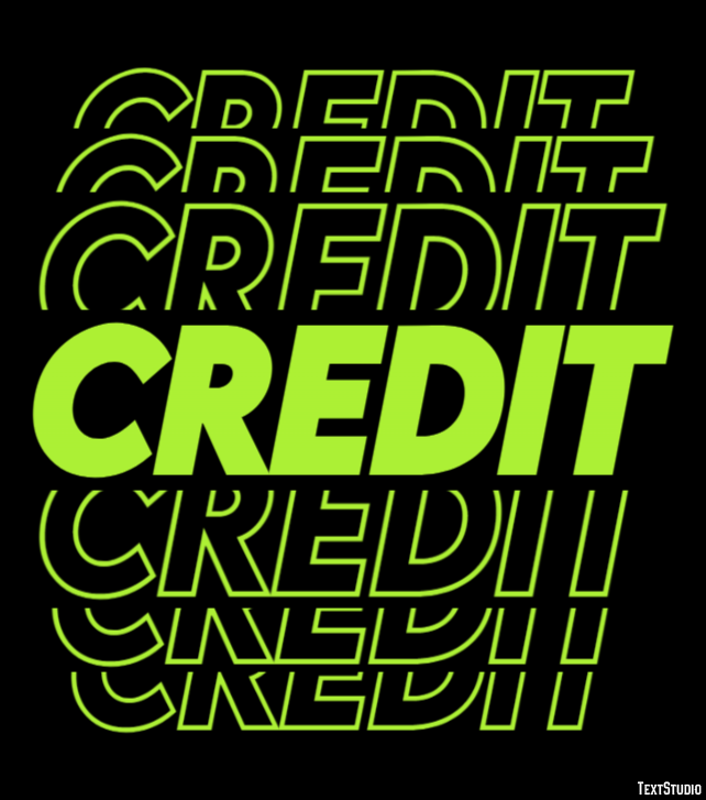 Credit Text Effect
