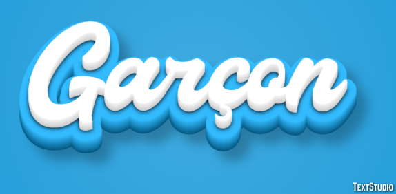 Garçon Effet de Texte