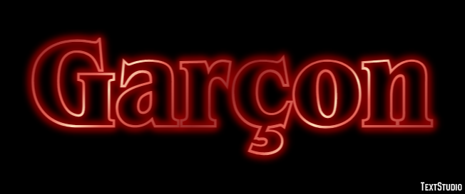 Garçon Effet de Texte