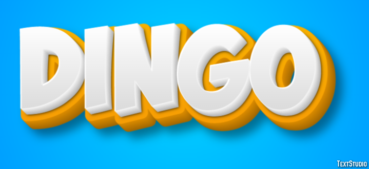 Dingo Efecto de texto