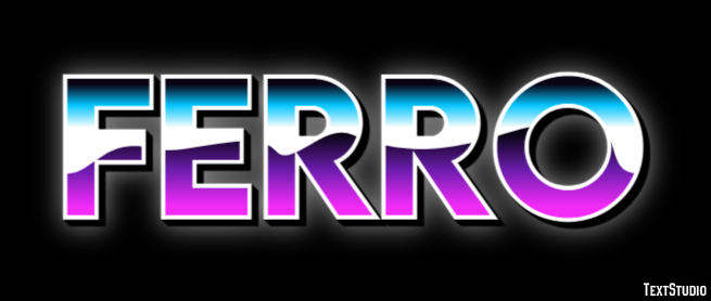 Ferro Efeito do texto