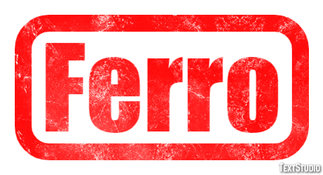 Ferro Efeito do texto