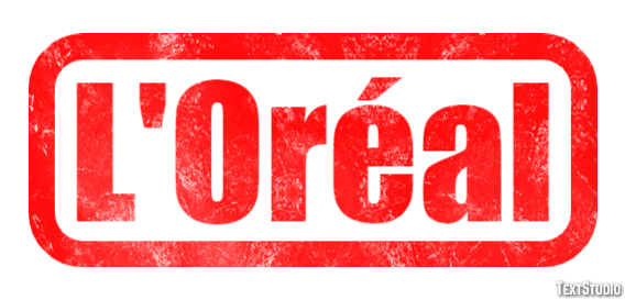 L'Oréal Effetto testo
