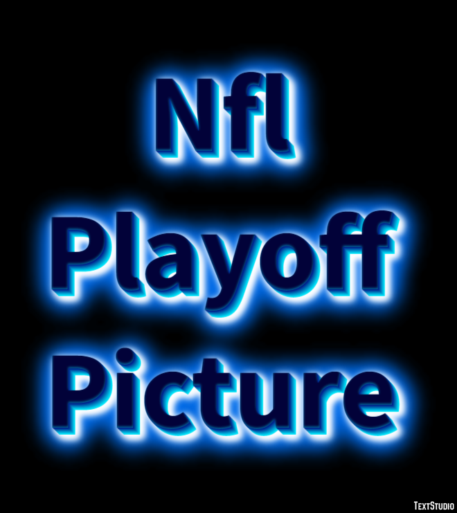 Nfl Playoff Picture Effetto testo
