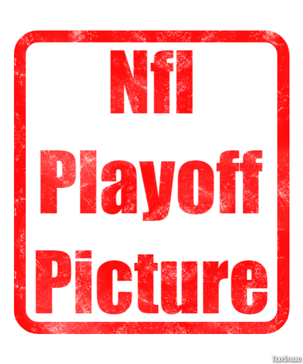 Nfl Playoff Picture Tekst Effect
