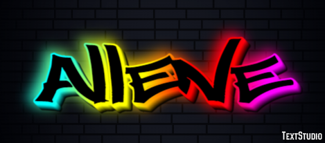 Allene Text effect