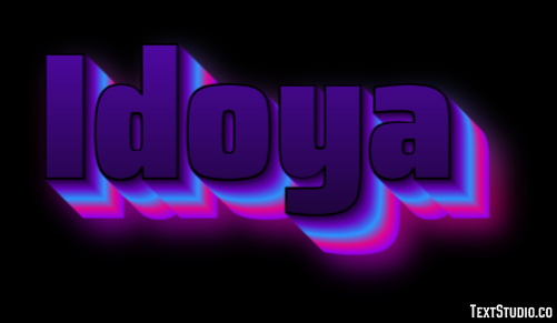 Idoya Efekt tekstowy