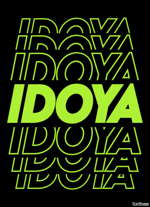 Idoya Efecto de Texto