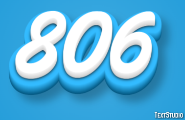 806 Text Effect