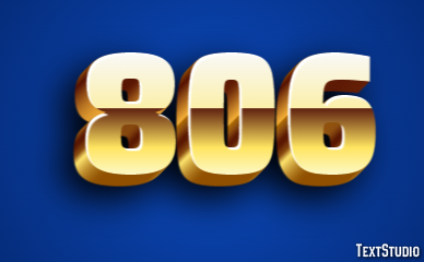 806 Text Effect