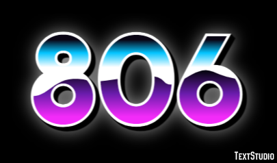 806 Text Effect