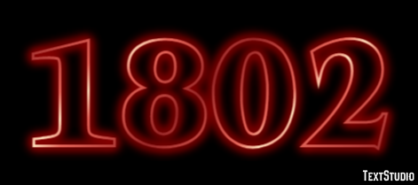 1802 Text Effect