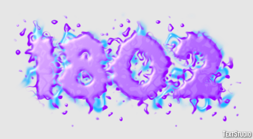 1802 Text Effect