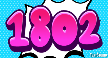 1802 Text Effect