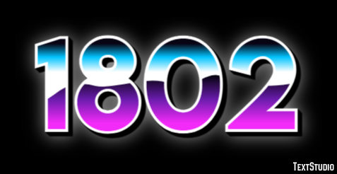 1802 Text Effect