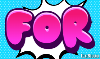 For Text effect