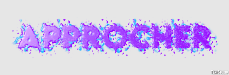 Approcher Text Effect