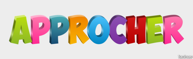 Approcher Efecto de texto