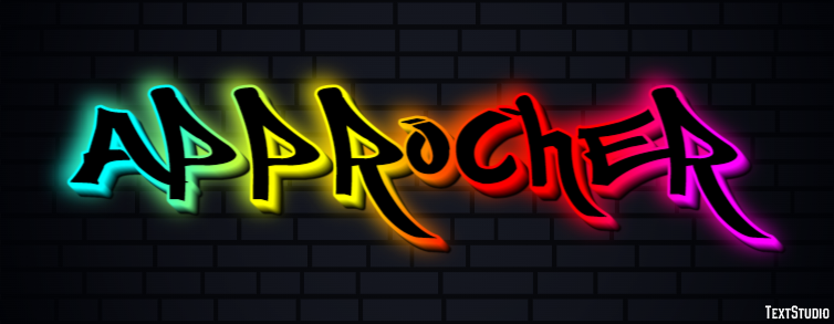 Approcher Text Effect