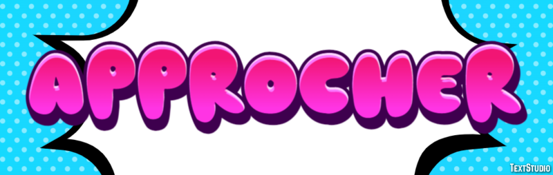 Approcher Text Effect