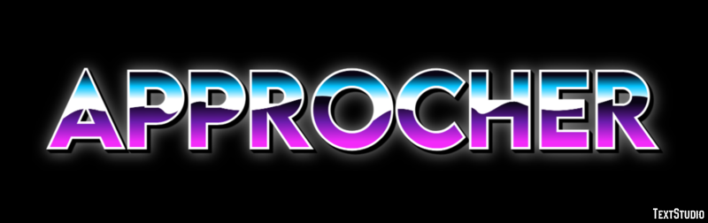Approcher Text Effect