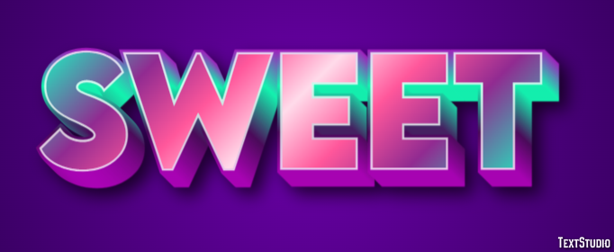 Sweet Text Effect