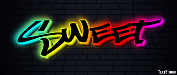 Sweet Text Effect