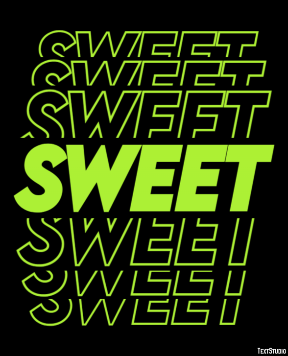 Sweet Text Effect