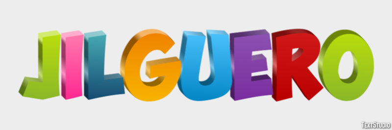 Jilguero Efecto de texto