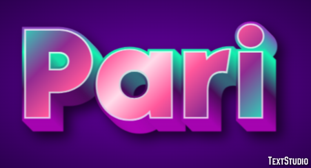 Pari Text Effect