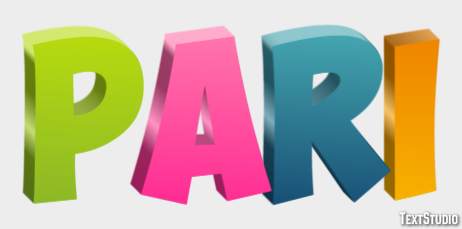 Pari Text Effect