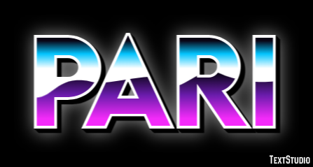 Pari Text effect