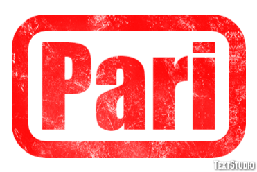 Pari Text Effect
