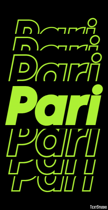 Pari Text Effect