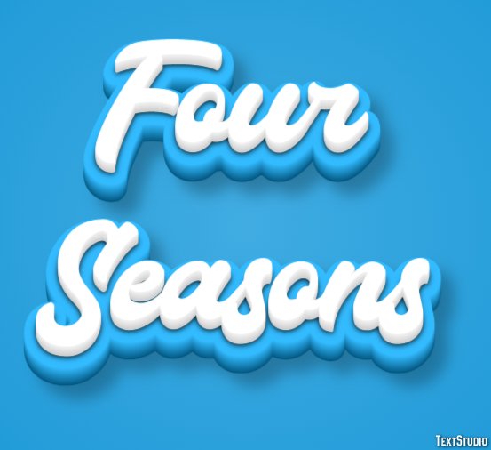 Four Seasons Metin Efekti