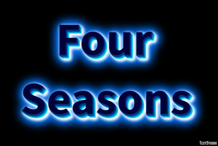 Four Seasons Metin Efekti