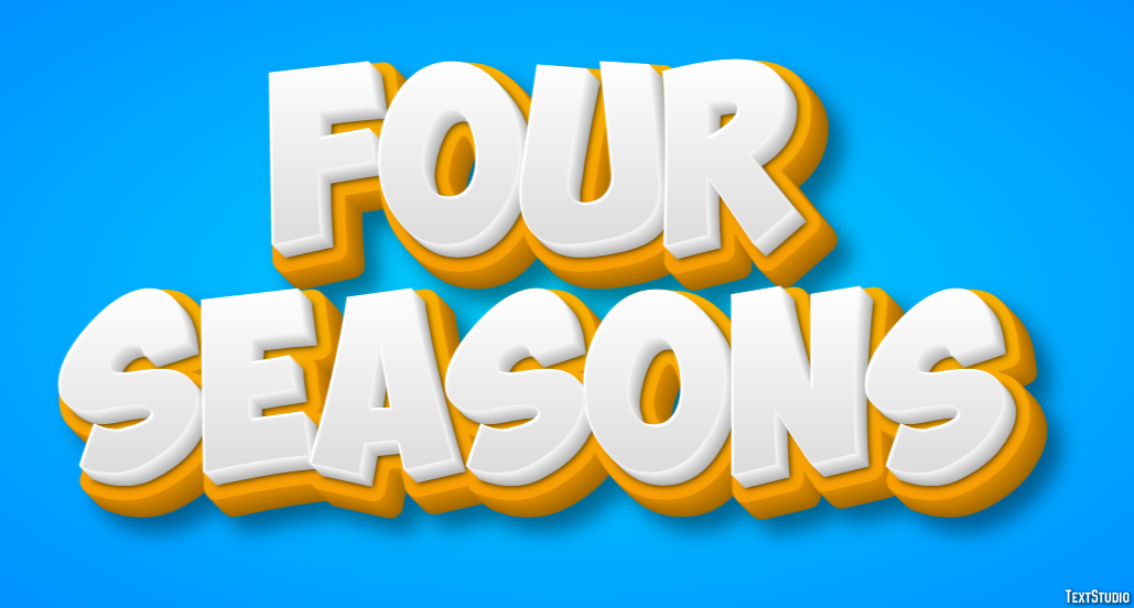 Four Seasons Metin Efekti