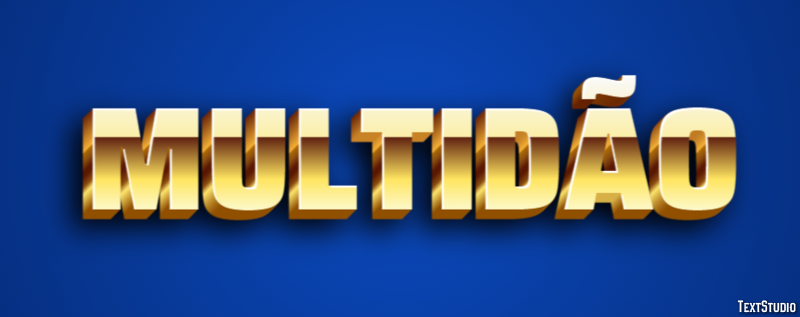 Multidão Efeito do texto