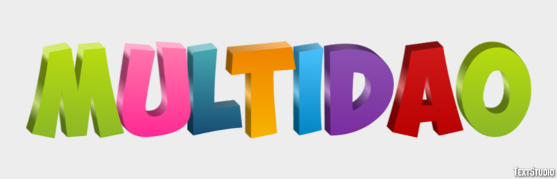 Multidão Efeito do texto
