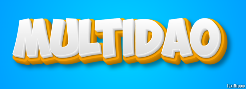 Multidão Efeito do texto