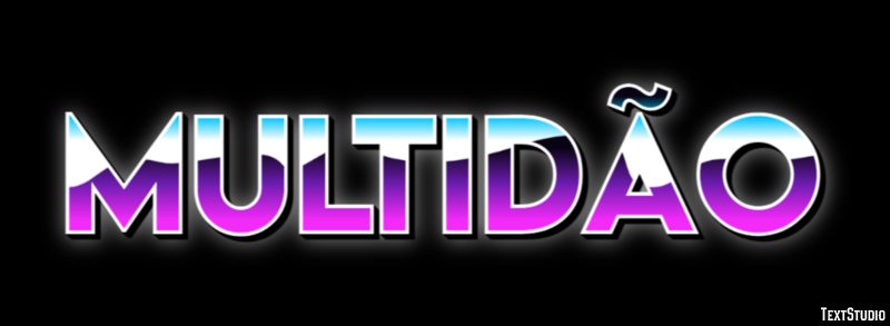 Multidão Efeito do texto