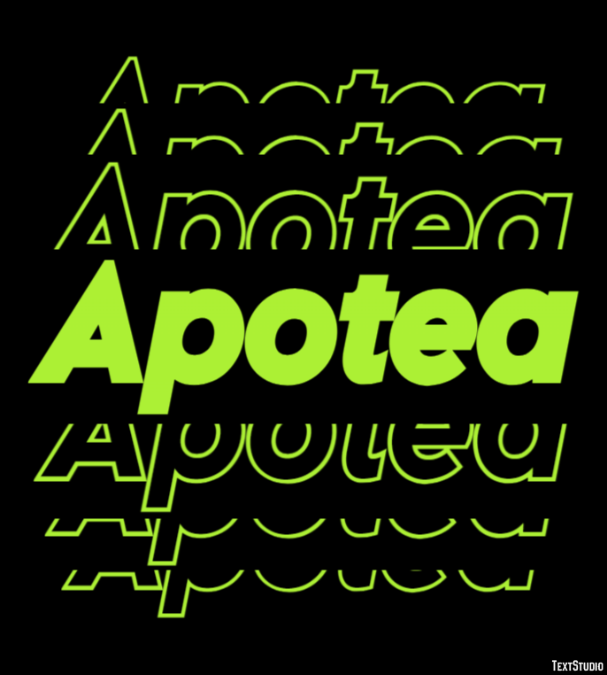Apotea Tekst Effect