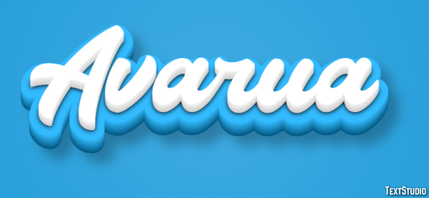 Avarua Effet de Texte