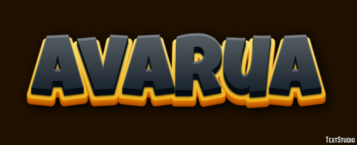 Avarua Текстовый эффект