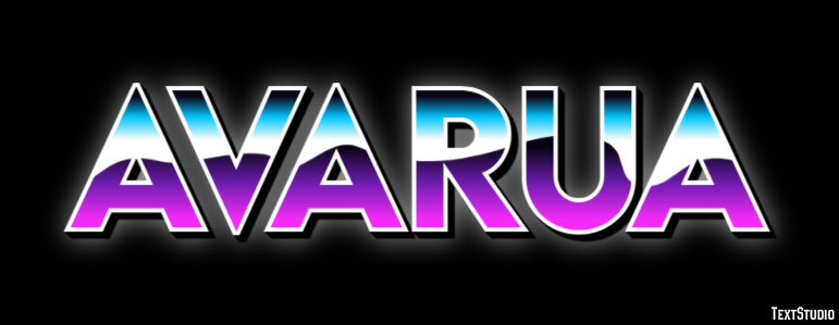 Avarua Текстовый эффект