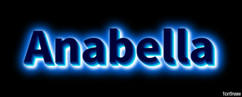 Anabella Text effect