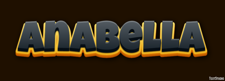 Anabella Text effect