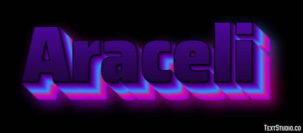 Araceli Эффект текста