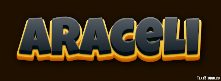 Araceli Text Effect