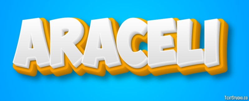 Araceli Text Effect